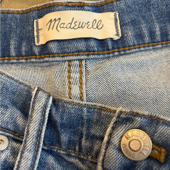 Madewell High Rise Slim Boyjean Knee Rip Edition - Picture 8 of 9